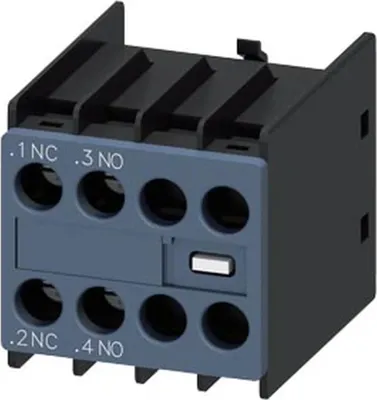 Immagine prodotto di Interruttore ausiliario Siemens, 1S+1Ö, 1Ö, 1S, per contattori ausiliari/motori S00/S0, 1 pz.