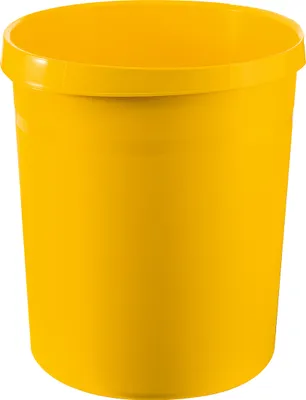 Obrázok produktu pre Odpadkový kôš Grip so zapustenou rukoväťou 18 litrov žltý