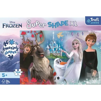 Obrázok produktu pre Trefl 50017, 104 kusov, rozprávky, 5 rok / roky