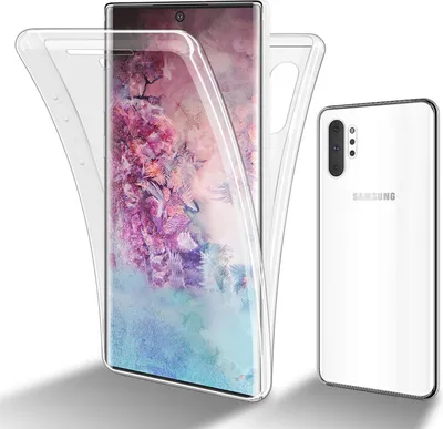 Immagine prodotto di Cadorabo custodia protettiva per Samsung Galaxy NOTE 10 PRO cover in naturale a 360° Custodia Full Body per cellulare Cover Case