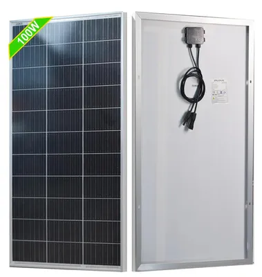Immagine prodotto di Pannello solare, alta efficienza, design resistente, 1 pannello da 100 W