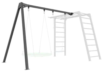 Produktbild von Marbo Sport OUTDOOR Doppelschaukel auf Lagern (Erweiterung für die Turnleiter) PREMIUM MO-018