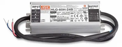 Produktbild von Mean Well HLG-60H-24B SNT 24V/DC/0-2,5A/ 60W IP67