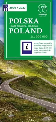 Zdjęcie produktu dla Polska mapa drogowa 1:1 000 000 - praca zbiorowa