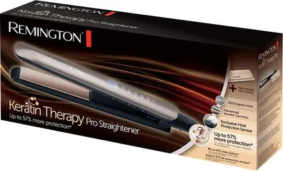 Produktbild von Remington Haarglätter S8590 Keramikheizsystem, Schwarz/ Creme