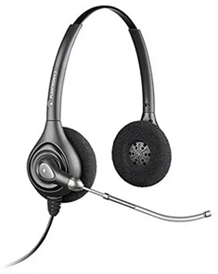 Zdjęcie produktu dla Plantronics Poly Headset SupraPlus H261H, 87129-02, obuuszny, szerokopasmowy, przewodowy (87129-02)