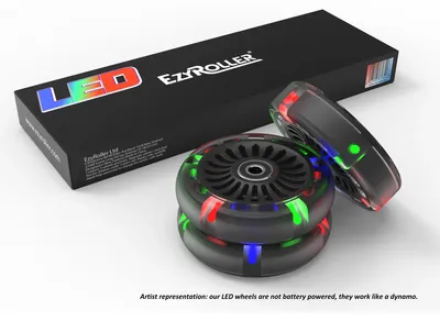 Produktbild von EzyRoller Classic /Drifter 3 in 1 Rollen Set (LED)