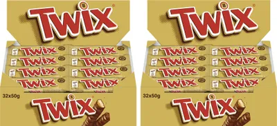 Produktbild von Twix Doppelriegel 2x 32x50g