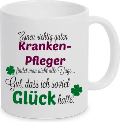 Produktbild von TassenKing™ - Einen guten Krankenpfleger... - Tasse - Kaffeebecher - Tasse mit Spruch