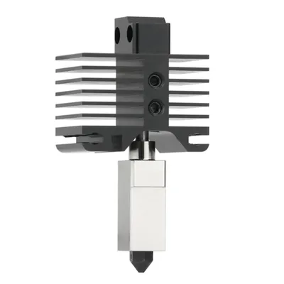 Produktbild von Verbessertes Hotend-Kit mit plattiertem Kupferheizblock, Heatbreak, hohe Temperatur 300 °C, mit 1 extra gehärteter Stahldüse, kompatibel mit Bambu Lab