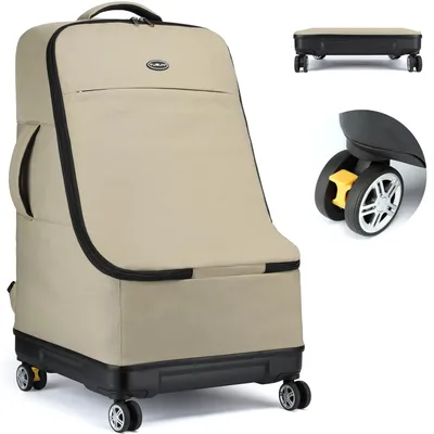 Immagine prodotto di Borsa da viaggio per seggiolino auto con ruote per aereo