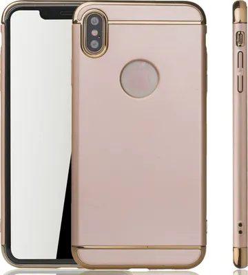 Zdjęcie produktu dla Etui ochronne na telefon komórkowy Apple iPhone XS Max Bumper Hard Cover Gold