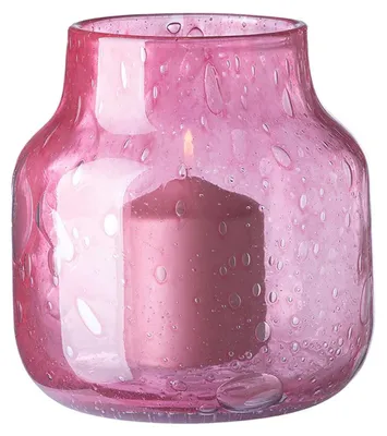 Produktbild von Fink Vase Solea Glas Fuchsia Pink (19cm)