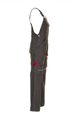 Produktbild von Planam Latzhose Basalt Gr. 56 oliv/rot