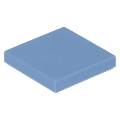 Produktbild von LEGO® 2x2 Fliesen Sandblau - 3068b NEU! Menge 50x
