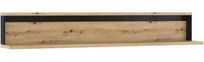 Produktbild von Wandregal QUANT QA05 artisan eiche + schwarz