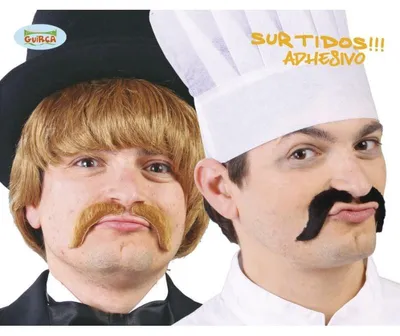 Produktbild von Schwarzer, Blonder oder Brauner Bart für Herren
