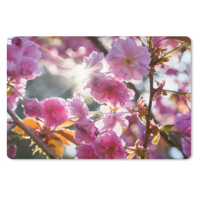 Obrázok produktu pre Podložka pod myš - Sakura - Slnko - Jar - 27x18cm - Rohožka pod myš