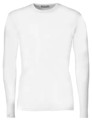 Produktbild von Tee Jays Herren Interlock Longsleeve / T-Shirt, Rundhalsausschnitt, Langarm FK898 (L) (Weiß)