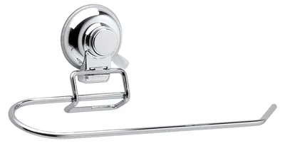 Image de Porte-serviettes à ventouse, 30 cm, chromé