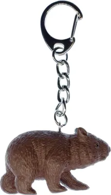 Produktbild von Wombat Schlüsselanhänger Miniblings Anhänger Tier Australien Beuteltier klein