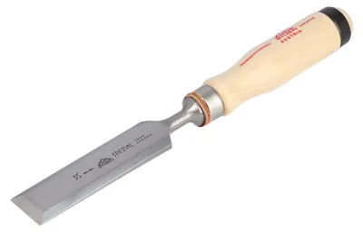 Imagen del producto de Broca de precisión de 35 mm, con mango de haya y diseño sueco, ideal para trabajos de madera precisos