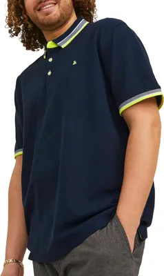 Obrázek produktu pro Pánské polo triko Slim Fit JJEPAULOS 12143859 Dark Navy, XXL