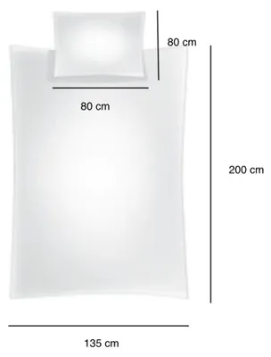 Immagine prodotto di Set di lenzuola in pile poliestere, due colori, con copripiumino e copripiumini, colore antracite-blu scuro, dimensioni 135x200 cm
