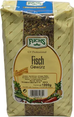 Zdjęcie produktu dla Fuchs 380756009 Fuchs Fisch Gewürz, 1,0 kg