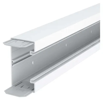 Produktbild von OBO GK-70130RW Geräteeinbaukanal ** m.Bodenlochung 70x130x2000 PVC 627450