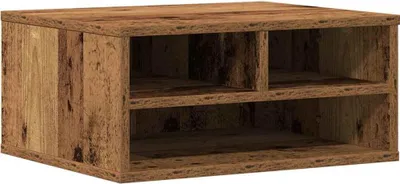 Obrázek produktu pro vidaXL Stojan na tiskárnu z regenerovaného dřeva 49 x 40 x 22,5 cm materiál na bázi dřeva