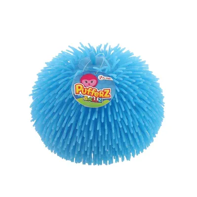 Produktbild von Toi-Toys Pufferz Pufferball für Kinder Knautschball Spielball für Wurfspiele Blau