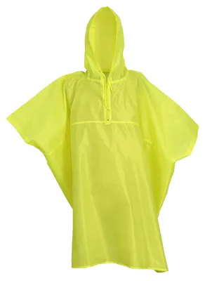 Image de Yoko - Poncho de pluie « Promo » pour enfants, vêtement haute visibilité LT5542 (taille unique) (jaune haute visibilité)