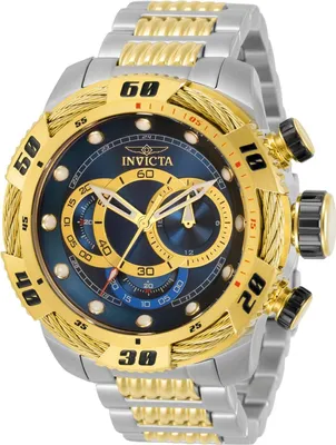 Zdjęcie produktu dla Invicta Speedway 34160 Zegarek Męski - Mechanizm Kwarcowy - Stal Nierdzewna z Niebieską Tarcza - 50 mm