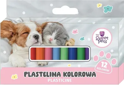 Obrázek produktu pro Modelína The Sweet Pets, 12 barev