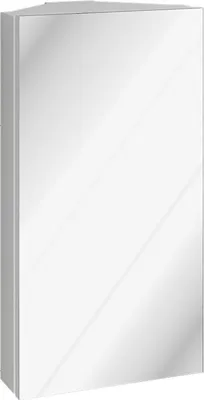 Obrázok produktu pre Kúpeľňová skrinka so zrkadlom Vicco Anka biely 32.8 x 60.2 cm, Model 55573