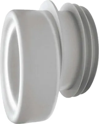 Produktbild von tecuro WC-Ablauf-Anschlussstutzen, exzentrisch, Ø 90/110 mm
