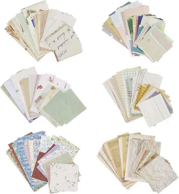 Produktbild von Scrapbook Papier 360 Blätter - Vintage Designs für kreative Projekte