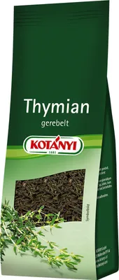 Produktbild von Kotanyi Thymian gerebelt vielfältig einsetzbar im Nachfüllbeutel 20g