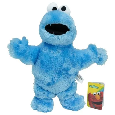 Productafbeelding van Sesamstraat Knuffel, Knuffelmonster, 30 cm, Pluche, Officieel gelicenseerd product
