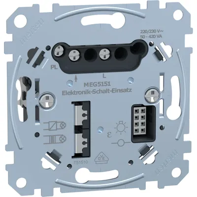 Produktbild von Merten MEG5151-0000, Metallisch, 220 - 230 V, 50 - 60 Hz