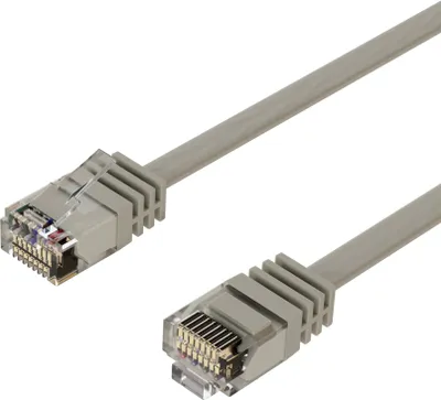 Produktbild von Patchkabel-Flachkabel U/UTP cat. 6 slim 5m