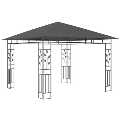 Produktbild von vidaXL Pavillon mit Moskitonetz 3x3x2,73 m Anthrazit 180 g/m²