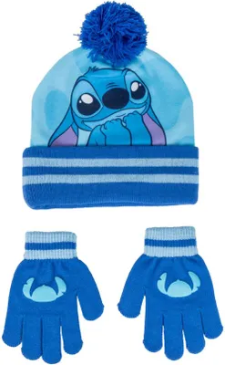 Image de Casquette enfant Stitch bleu clair (taille unique)