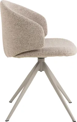 Produktbild von Ella Esszimmerstuhl Bouclé beige.