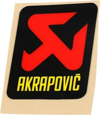 Zdjęcie produktu dla Naklejka Akrapovic 60x70 mm - P-VST4PO