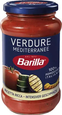 Produktbild von Barilla Sauce Verdure Mediterrane 400g