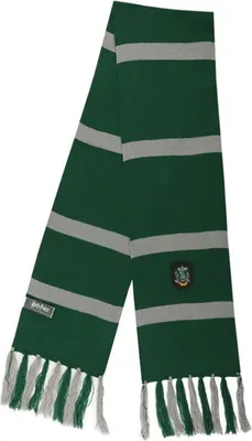 Produktbild von Harry Potter Slytherin Schal Grün Grün One Size