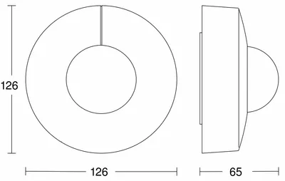 Produktbild von STEINEL Bewegungsmelder IS 345-R COM1 AP 033798