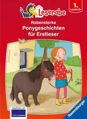Produktbild von Leserabe - Sonderausgaben - Rabenstarke Ponygeschichten für Erstleser